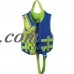 Full Throttle Rapid-Dry Child Life Vest, Blue/Green   553977077